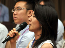 朝日新闻记者提问