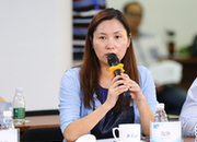 特斯拉中国区对外事务副总裁陶琳发言