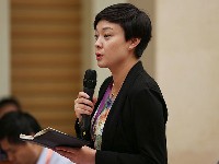 中央电视台记者提问