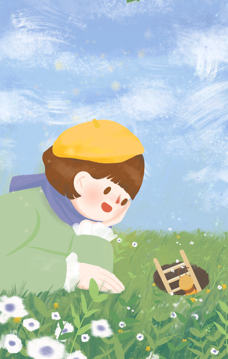 动图插画|惊蛰