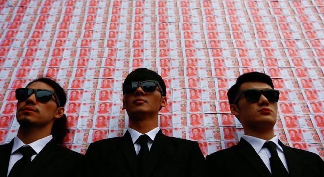 上海一游戏公司千万现金堆&ldquo;钱墙&rdquo;宣传