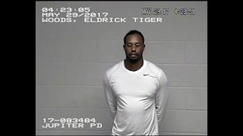 伍茲被捕後畫面曝光