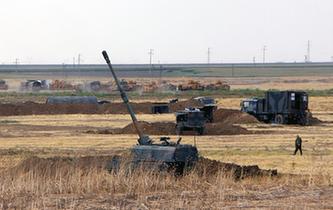 土耳其在紧邻伊拉克边境举行军演