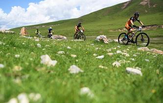 自行車——甘南藏地傳奇自行車賽開賽