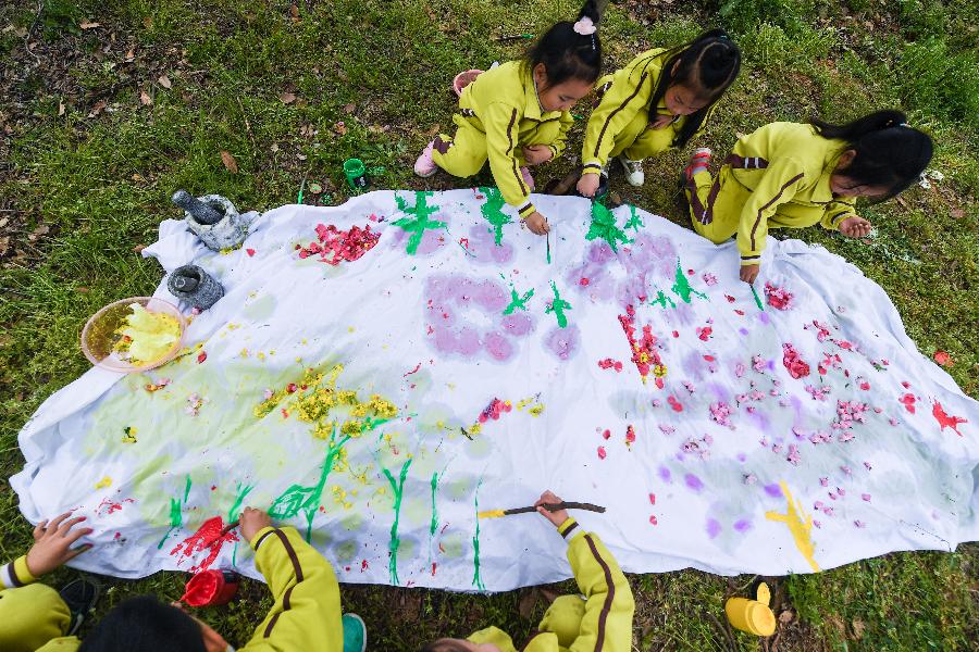 留住春天的色彩