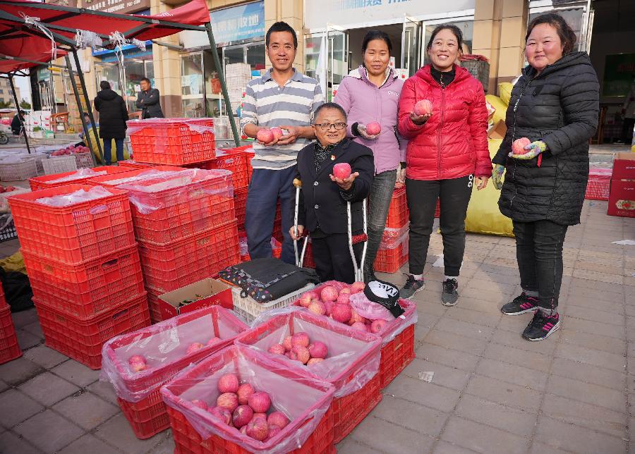 陕西洛川：残疾人屈万平的苹果致富路