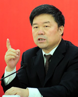 中央候补委员、陕西省委常委、延安市委书记姚引良致辞