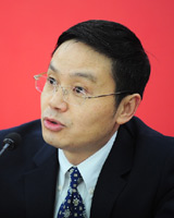 中央组织部干部教育局副局长、学院工作办公室副主任李刚致辞