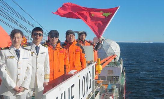 中國南極科考隊刷新海上最南科考紀錄