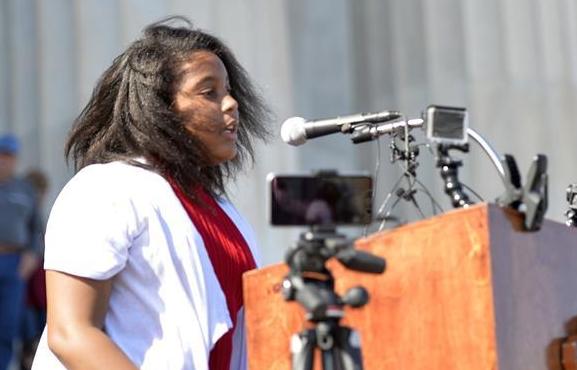 美國百名小學生背誦馬丁&middot;路德&middot;金的《我有一個夢想》