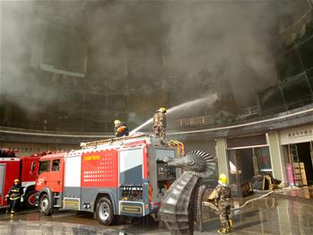 南昌一家星級酒店發生火災已造成10人死亡