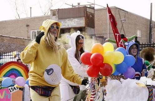 芝加哥舉行購物車賽跑活動