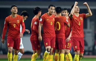 世预赛：中国队战胜韩国队