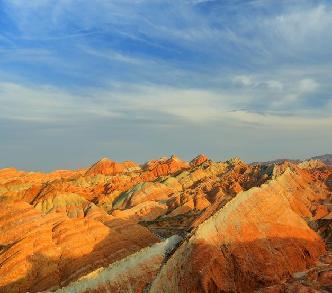 甘肅張掖彩虹山竟然美成這樣