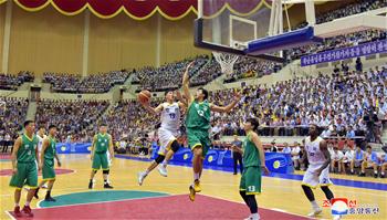 北南統一籃球賽在平壤舉行