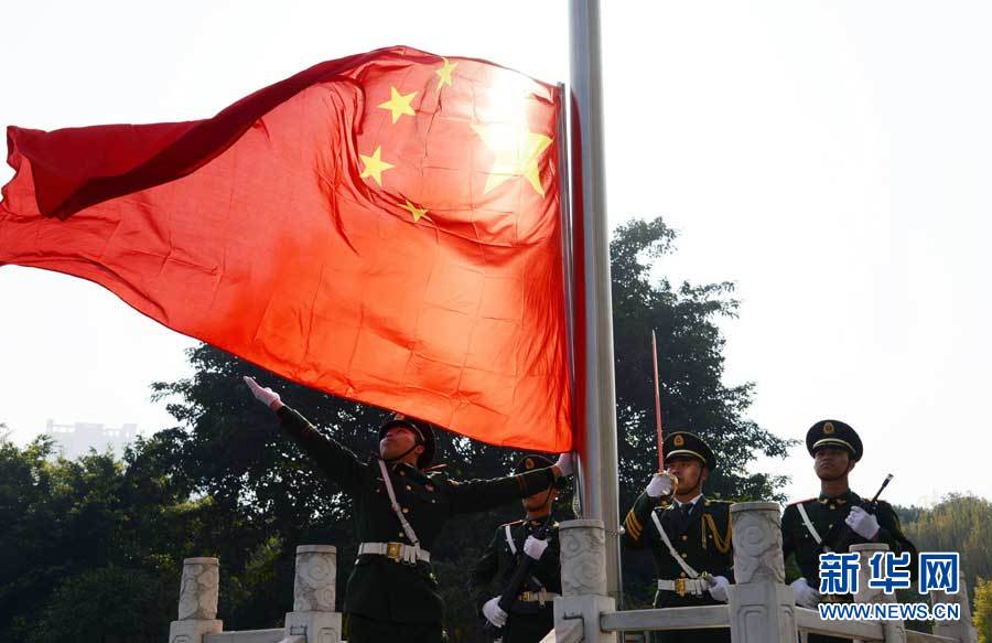 武警德阳支队国旗护卫队特训记事