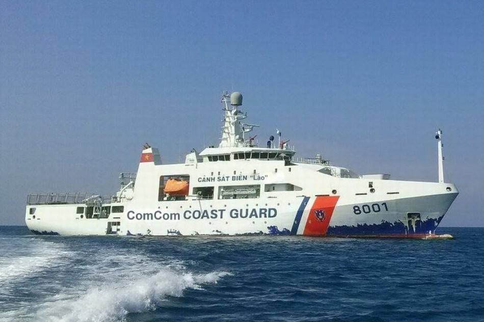 越南最大海警船没开多久掉漆？