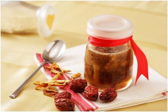 自制陈皮蜜酱止咳润肺