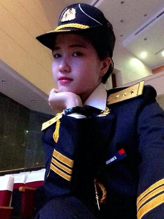 越南美丽女兵不一样的风采