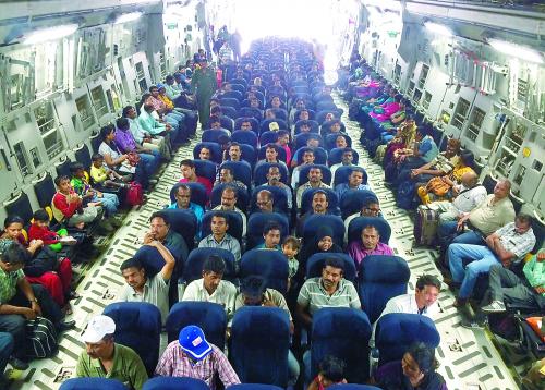 印度专家比较中印也门撤侨：中国效率高 印度人数多