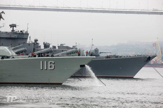 中国军方确认中俄首次地中海军演 共派9艘战舰