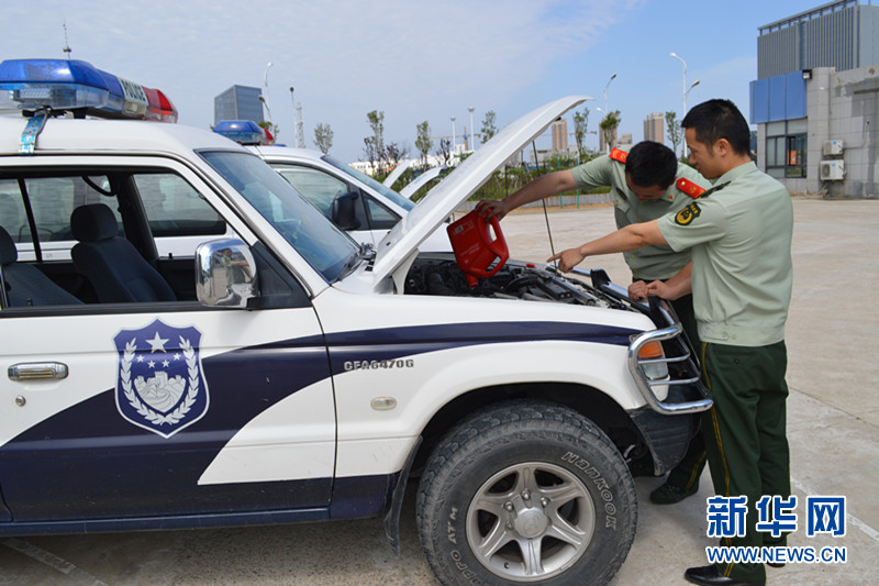 江苏大丰港边防派出所扎实开展车场日活动