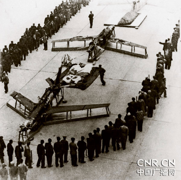 老照片见证中国空军辉煌航迹