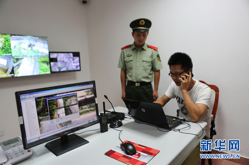 广东边防六支队升级改造视频监控设备让走私偷