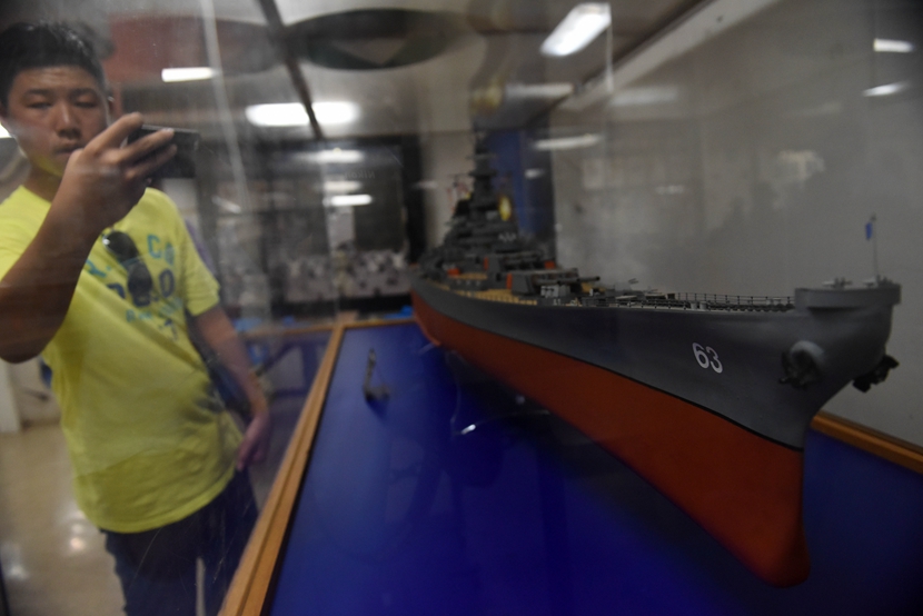 探访密苏里号战列舰：日本投降仪式的举办地