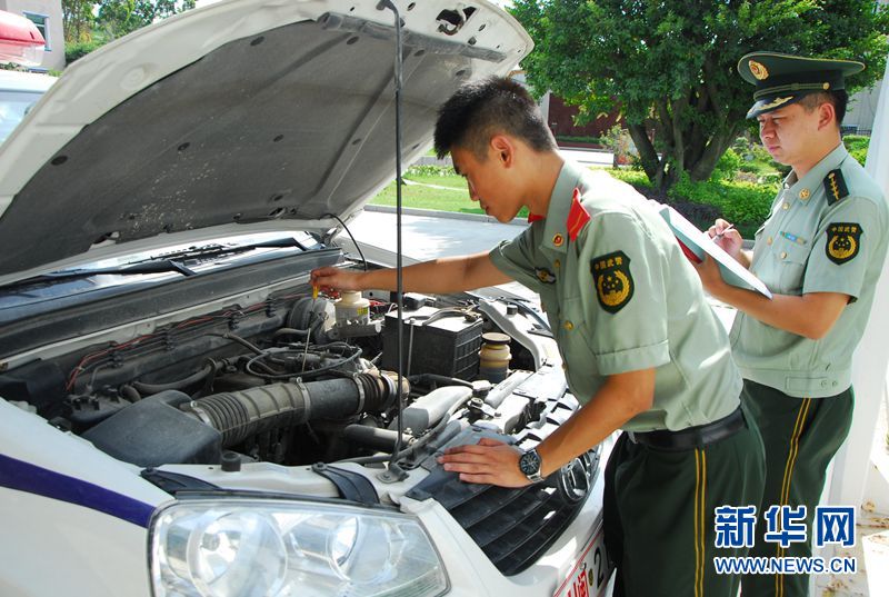 福建泉州秀涂边防派出所积极做好夏季车辆安全