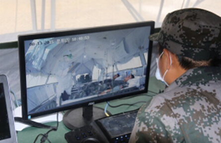 302医院野战视频监控及医患交互系统助力伤员