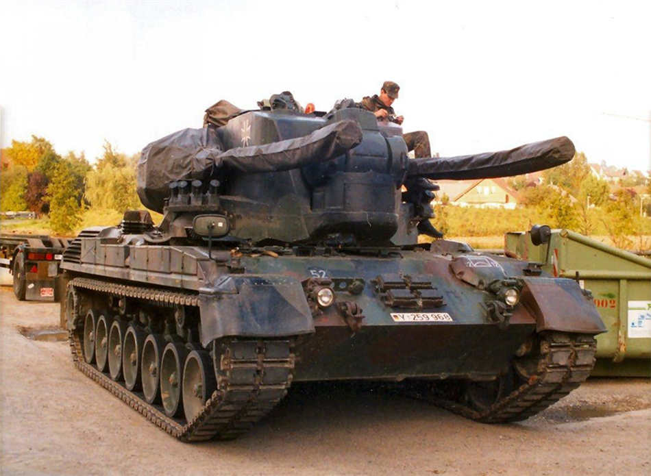 德国猎豹自行高炮