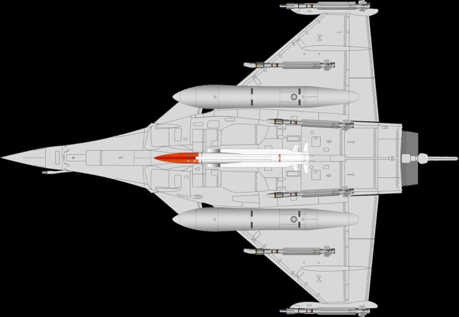 法国阵风战机轰炸IS 秀强大挂载