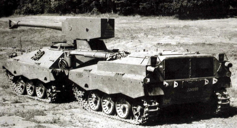 瑞典UDES XX20铰接式坦克歼击车