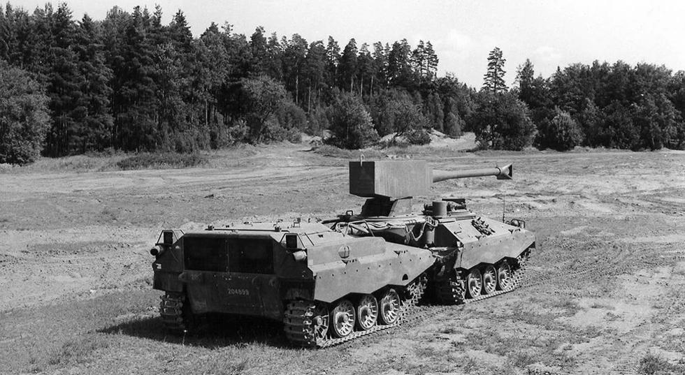 瑞典UDES XX20铰接式坦克歼击车