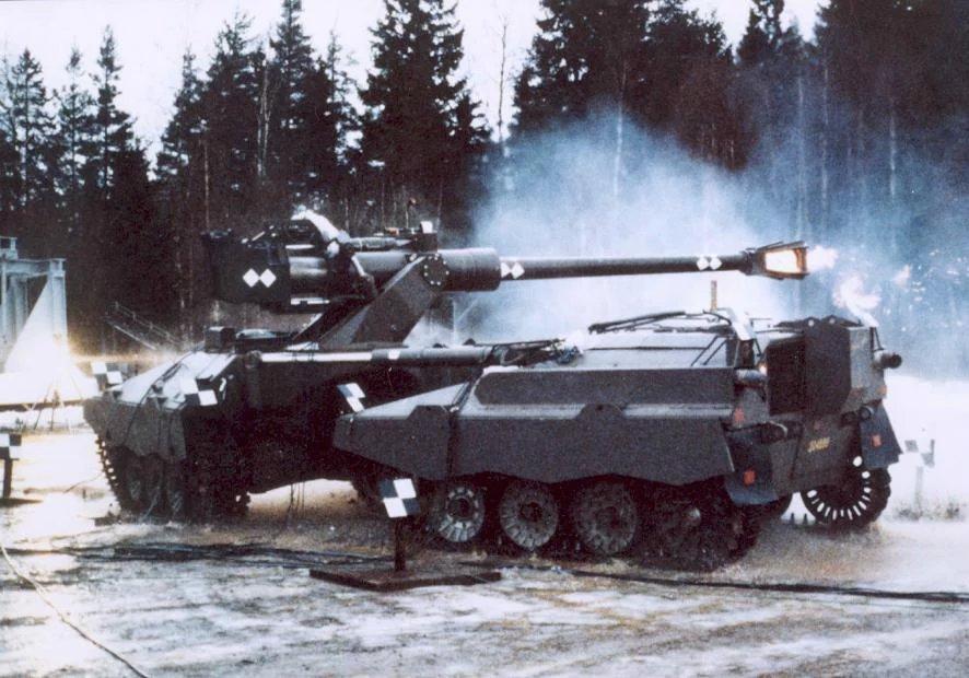 瑞典UDES XX20铰接式坦克歼击车