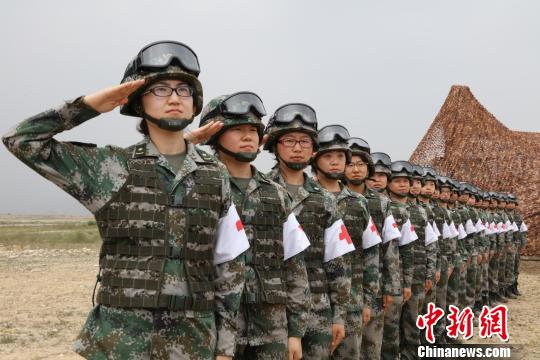 军事医学科学院野战医疗队首次亮剑北疆大漠
