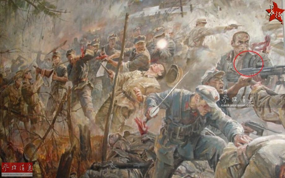 红军用10挺歪把子机枪打垮敌人1个团