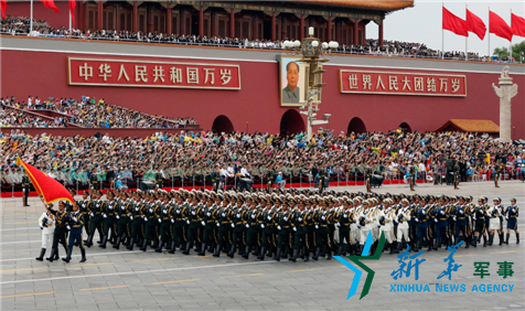 祖国窗口 三军封面--三军仪仗队牢记嘱托为