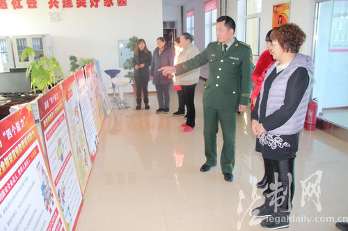 蒙古满洲里二卡边防派出所联合社区开展消防安