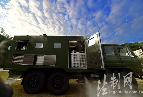 机动劲旅跨年 应急炊事演练庆佳节