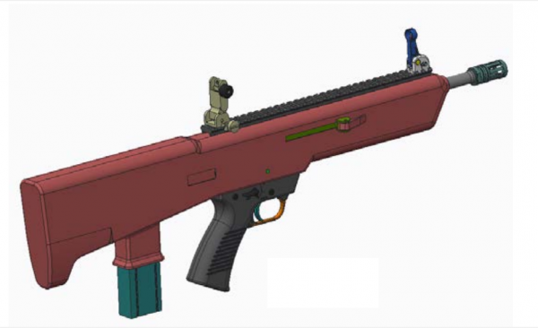 美军新型突击步枪可打穿600米外重型防弹衣