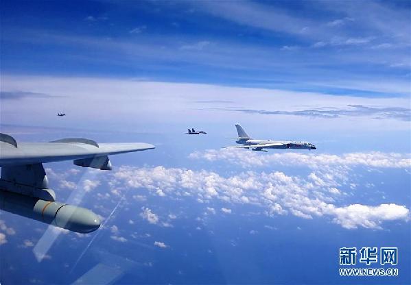 （图文互动）（3）空军多语种宣传片《战神绕岛新航迹》向海内外发布