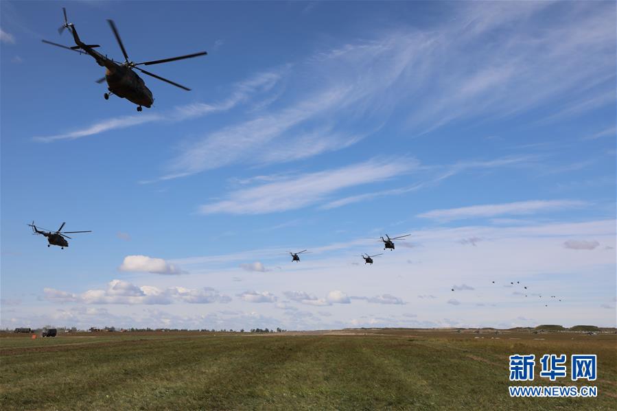 （国际·图文互动）（6）“东方－2018”战略演习中俄联合战役演练正式开始