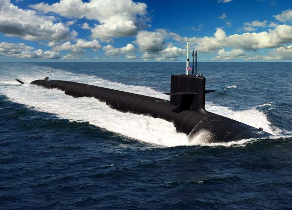 美新一代核潜艇开工 将“接班”美战略核威慑任务