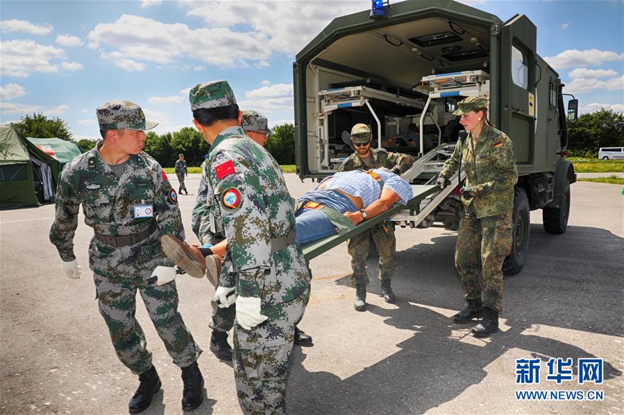 (国际·图文互动)(1)向实战化聚焦 向深度融合拓展——中德“联合救援-2019”卫勤实兵联合演习亮点回眸