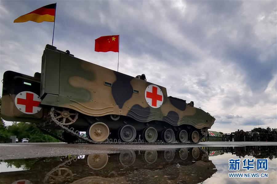 (国际·图文互动)(4)向实战化聚焦 向深度融合拓展——中德“联合救援-2019”卫勤实兵联合演习亮点回眸
