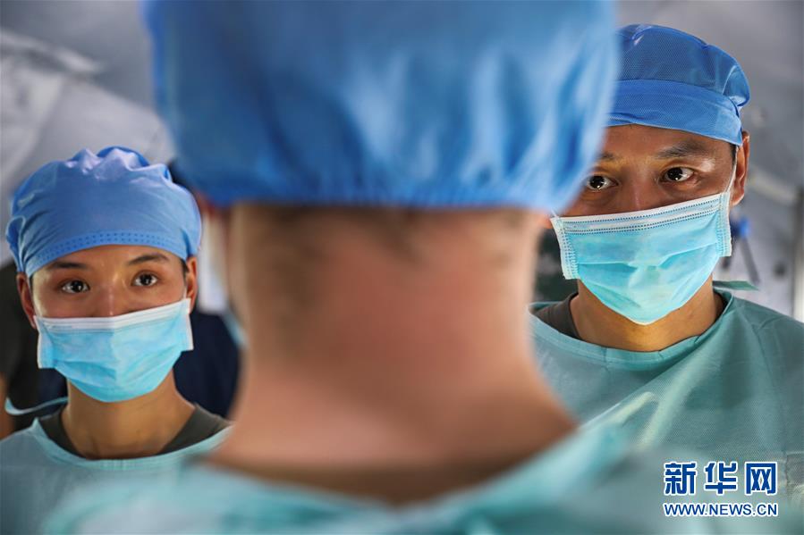 (国际·图文互动)(5)向实战化聚焦 向深度融合拓展——中德“联合救援-2019”卫勤实兵联合演习亮点回眸