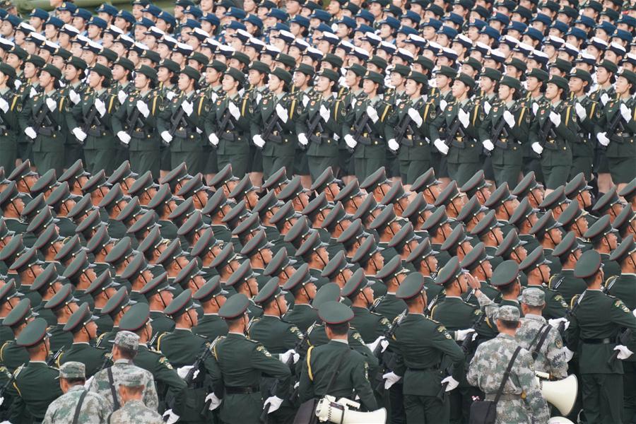 （社會）（1）慶祝新中國成立70周年閱兵準備工作進展順利