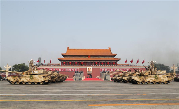 高清大图丨坦克方队